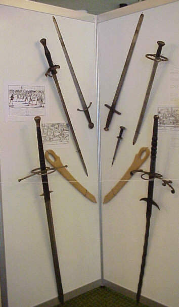 expo - swords, dussack, Bidenhnder