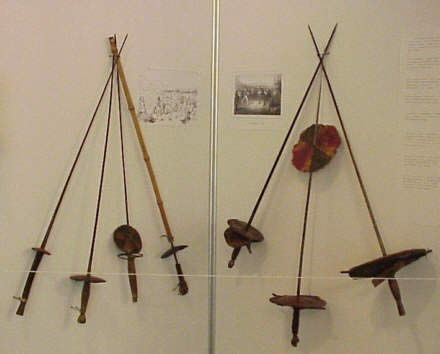 expo - students' thrusting weapons